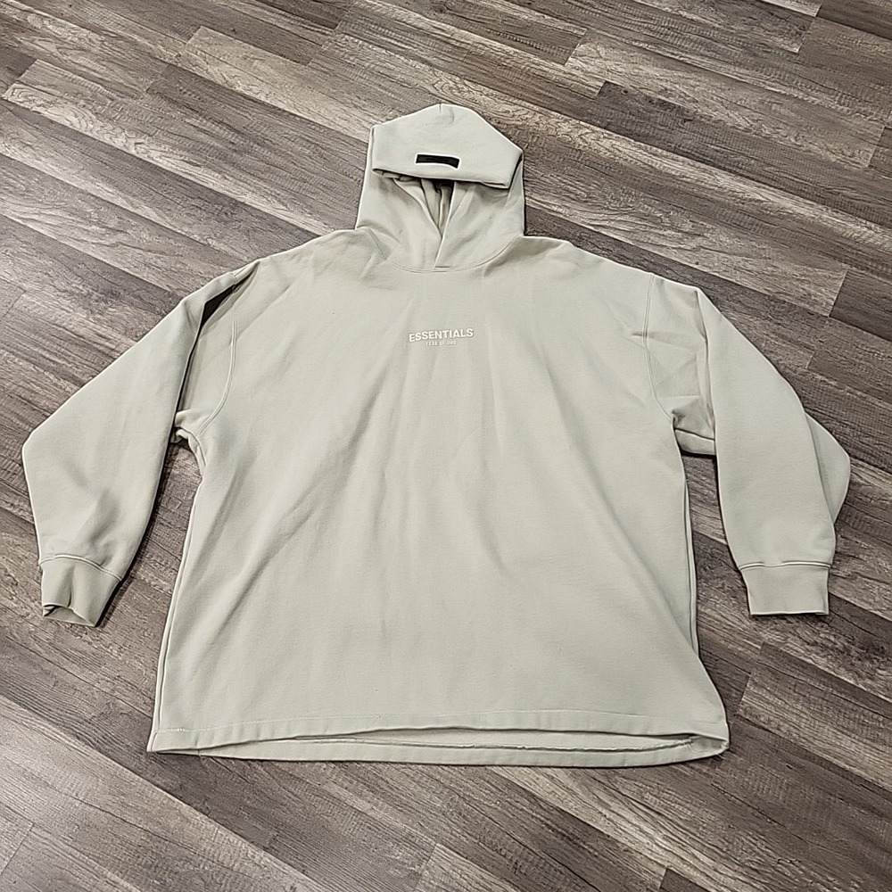 Essentials Fear Of God Hoodie, Beige, XL
